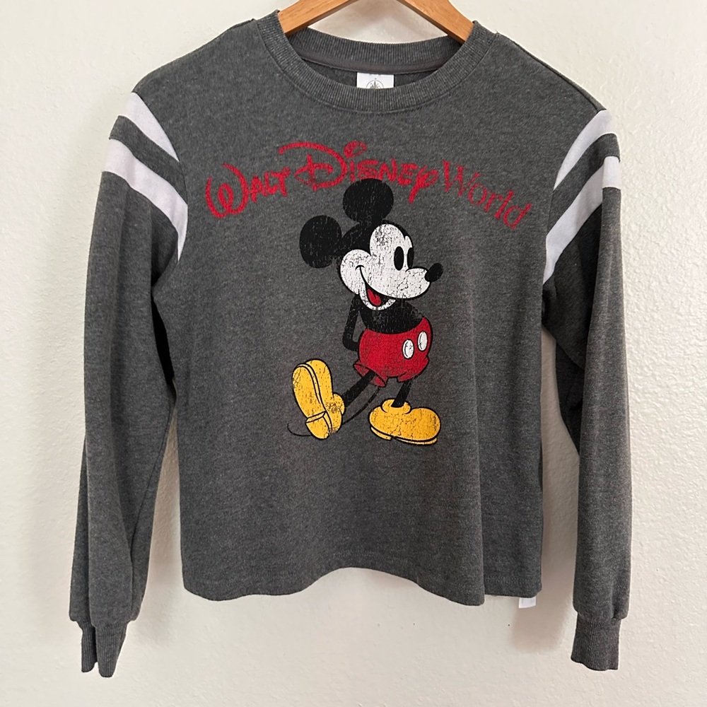 Disney Long Sleeve Shirt with Mickey Mouse
